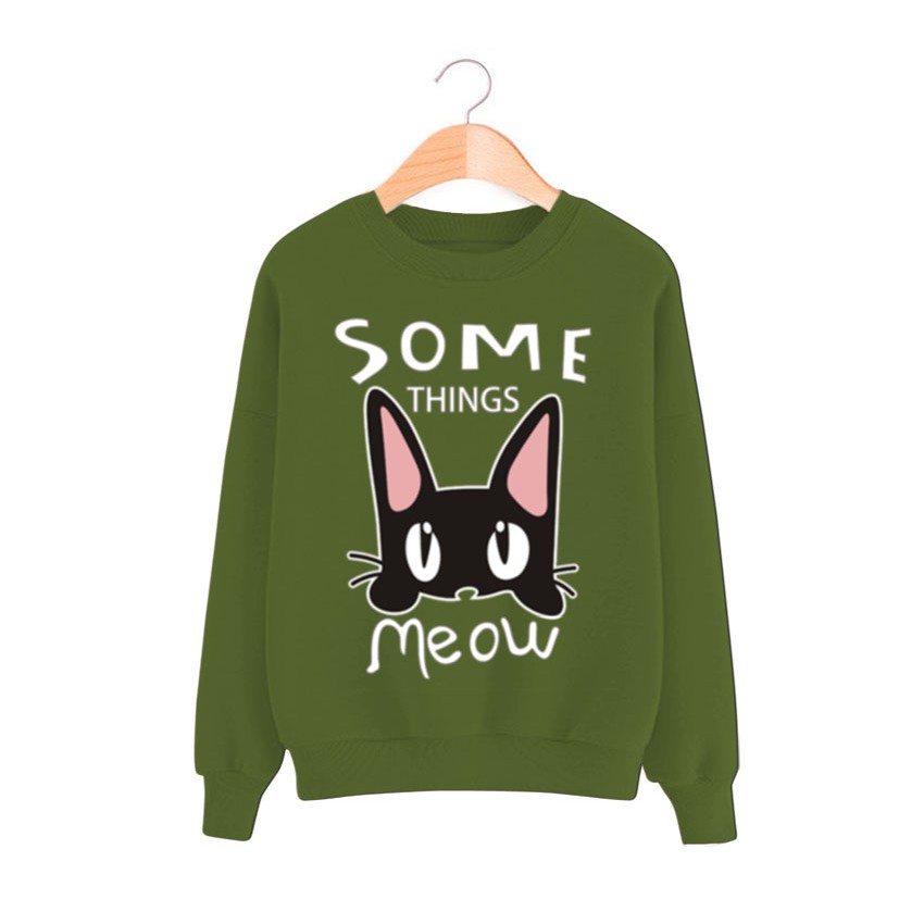 Bess - Sweater Lengan Panjang Murah / Sweater Wanita SOMETHING MEOW