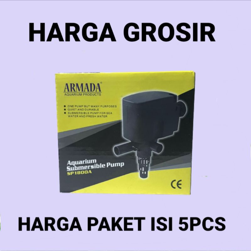 POMPA CELUP ARMADA 1800A PAKET HARGA GROSIR ISI 5 PCS MESIN