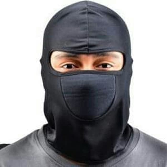 Balaclava Hitam Polos