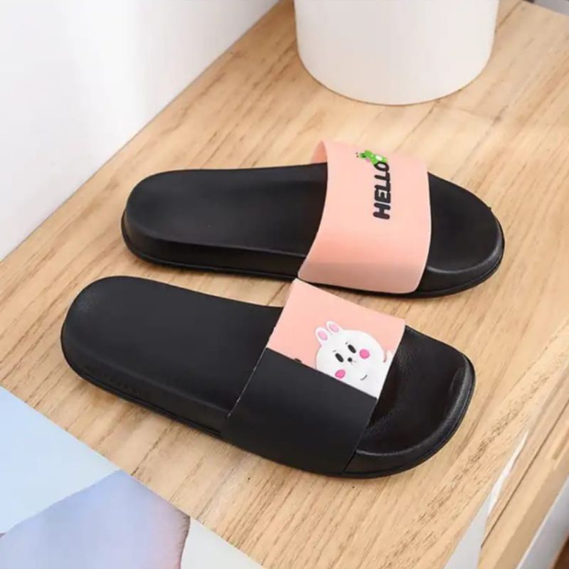 Sandal Slide Wanita YY32 Terbaru