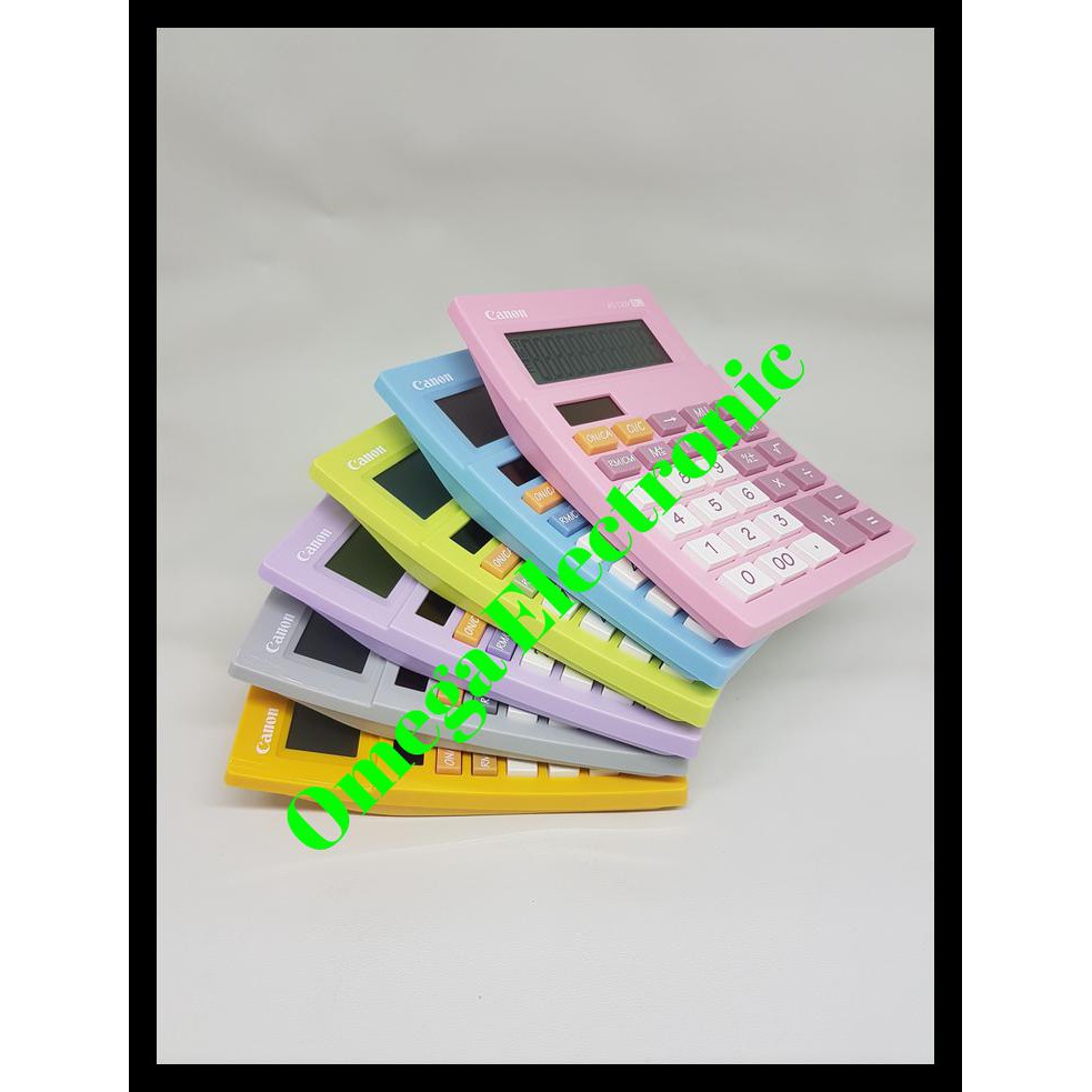 

Hot Product Canon As-120V Calculator Desktop Kalkulator Stylish Warna Colorful As Terbaru