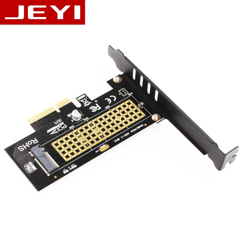 JEYI M.2 NVME to PCI-E 3.0 X4 Expansion Card - SK4 - Black