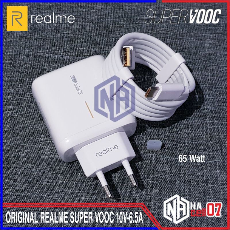 Charger Realme 7 Pro ORIGINAL 100% Super Dart 65 Watt USB C