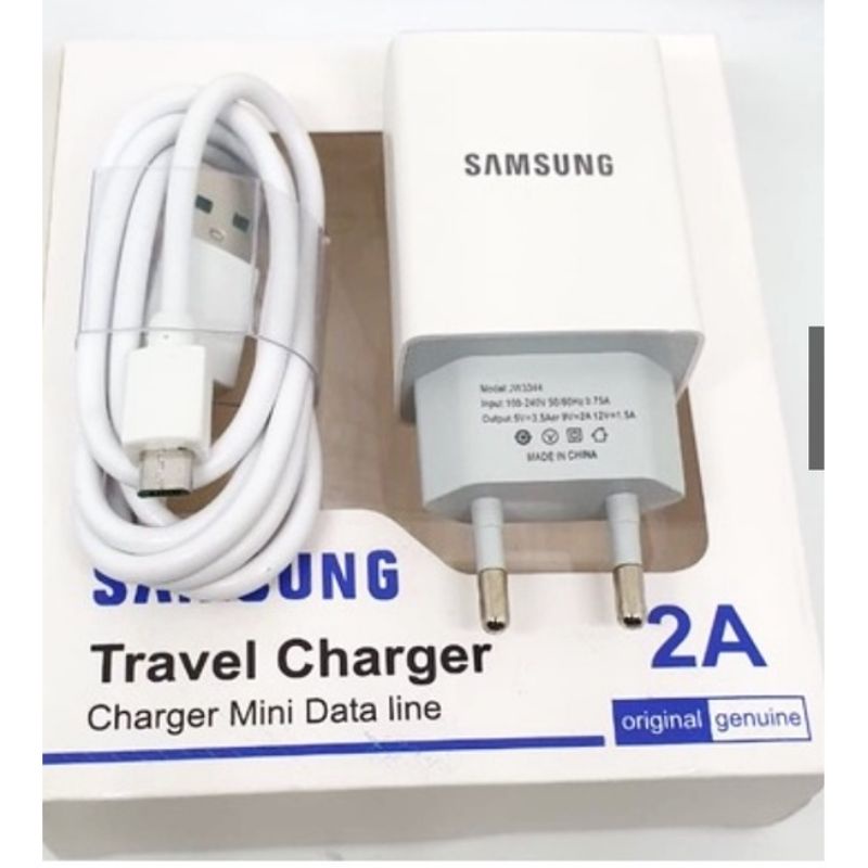 Travel Charger SAMSUNG 2A Micro USB Original Kompatibel SAMSUNG J1 J1 ACE J2 PRIME J5 PRIME J7 PRIME