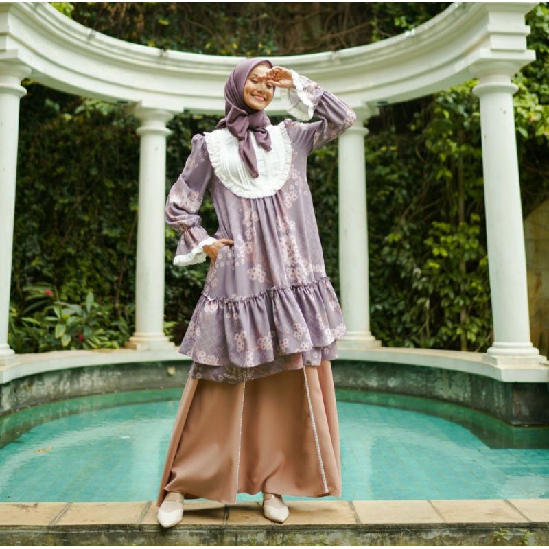 FRANCESCA TUNIK MAUVE BY ZYSKU XENA (S)