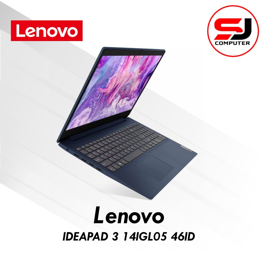 LAPTOP LENOVO IDEAPAD 3 14IGL05 46ID I N4020 4GB 256GB W10 OHS