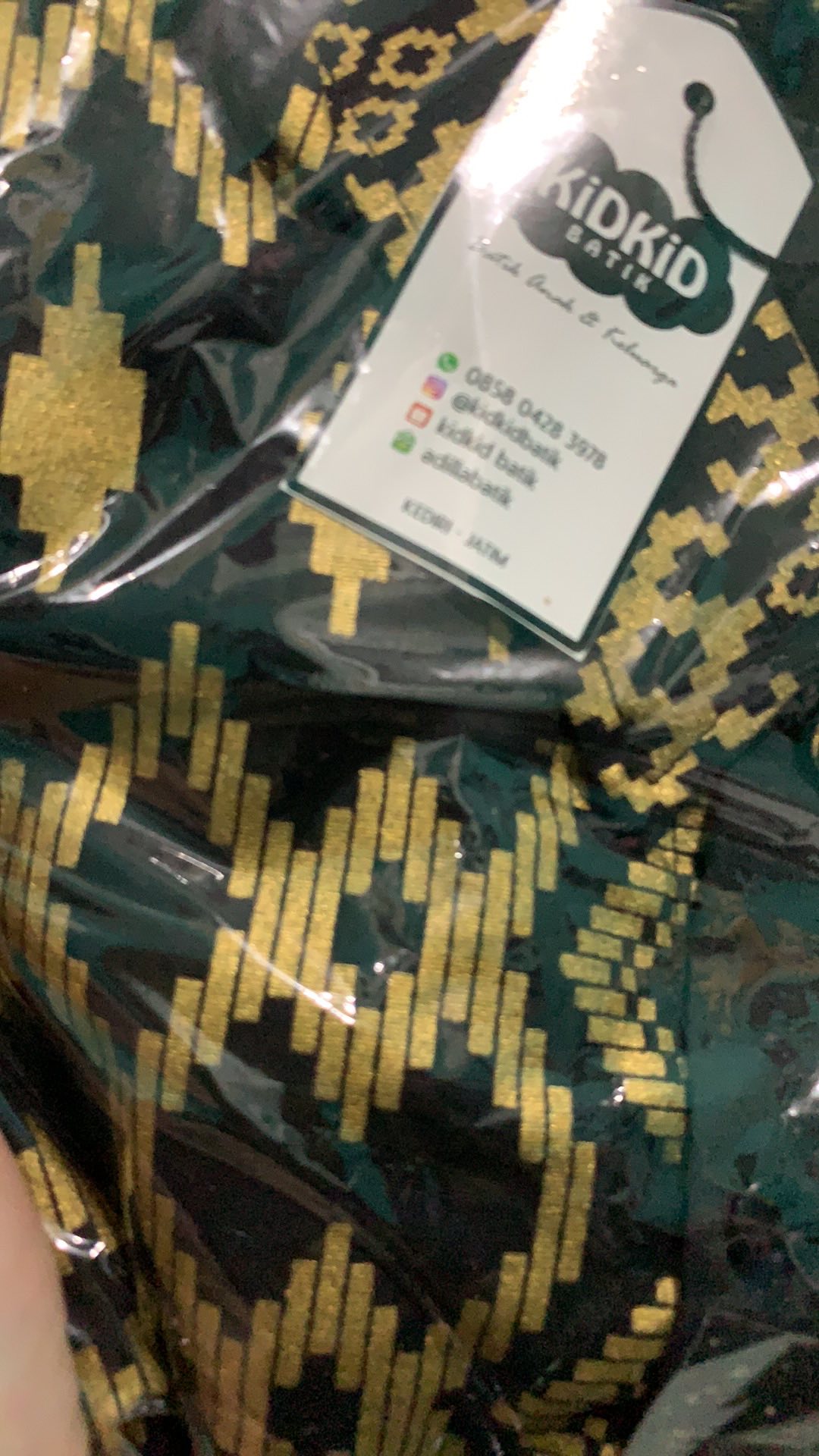 Baju Batik Anak Laki Kemeja Batik Anak Laki Kombinasi Katun Usia 0-14 Tahun Kode Bk-46