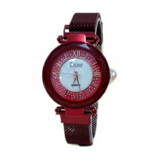 Jam Tangan Magnet Wanita Murah D*or Diamond Romawi