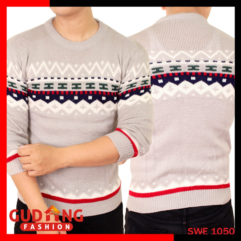 Sweater Tribal Rajut Terbaru Pria SWE 1050