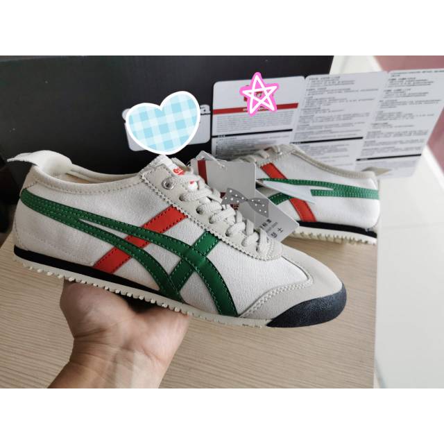 Sepatu Jepang Canvas Lace Green Red Yellow