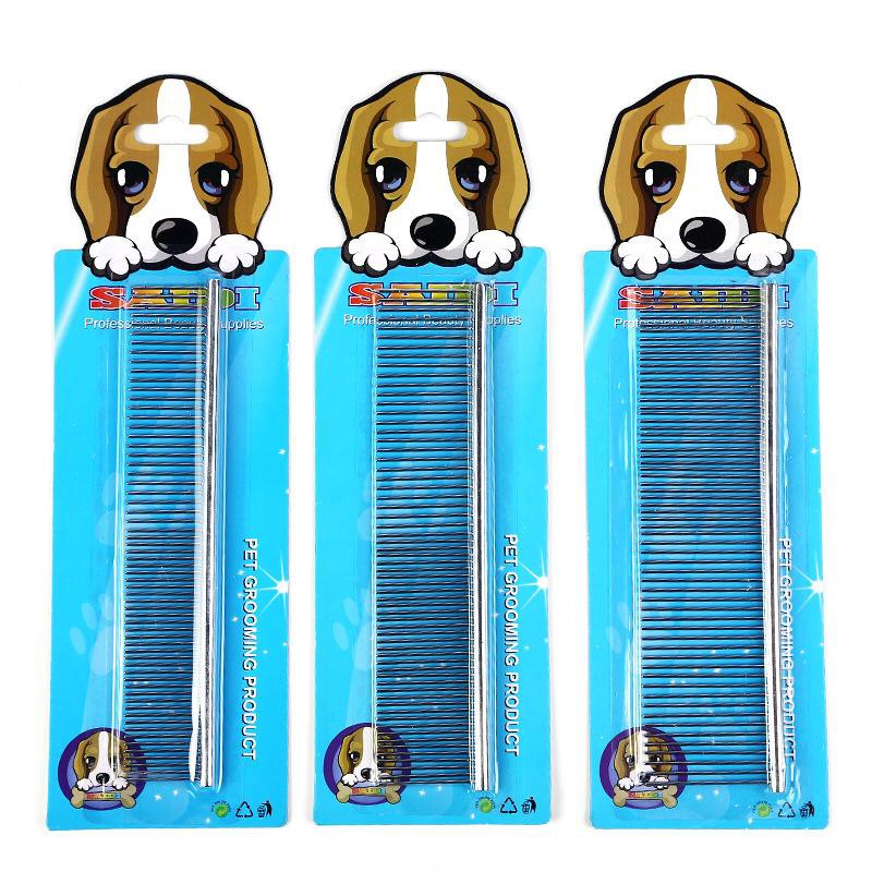 Sisir Grooming Stainless Steel Anjing Kucing