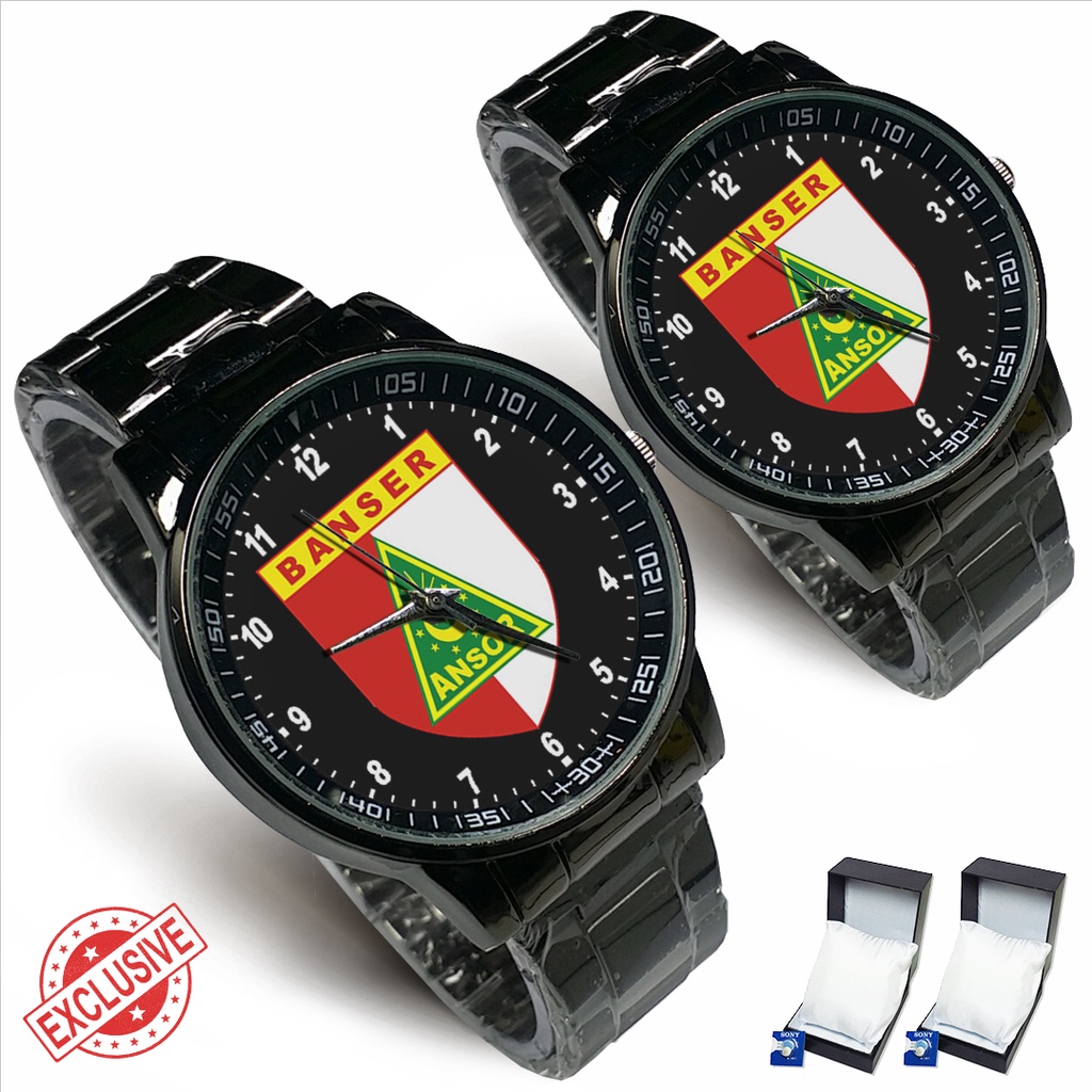 Jam Tangan Rantai Couple BANSER ANSOR 01 (Awesome)