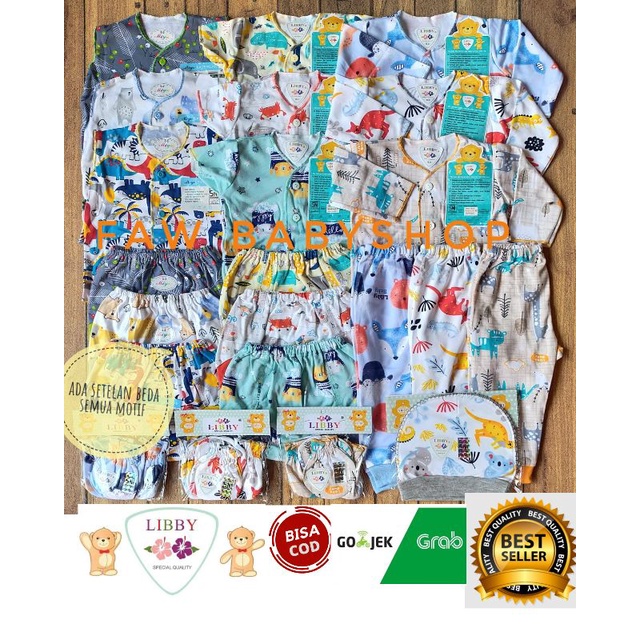 TERMURAH PAKET PAKAIAN BAJU BAYI NEWBORN ORIGINAL LIBBY TERMURAH PAKET PAKAIAN BAJU BAYI NEWBORN ORIGINAL LIBBY