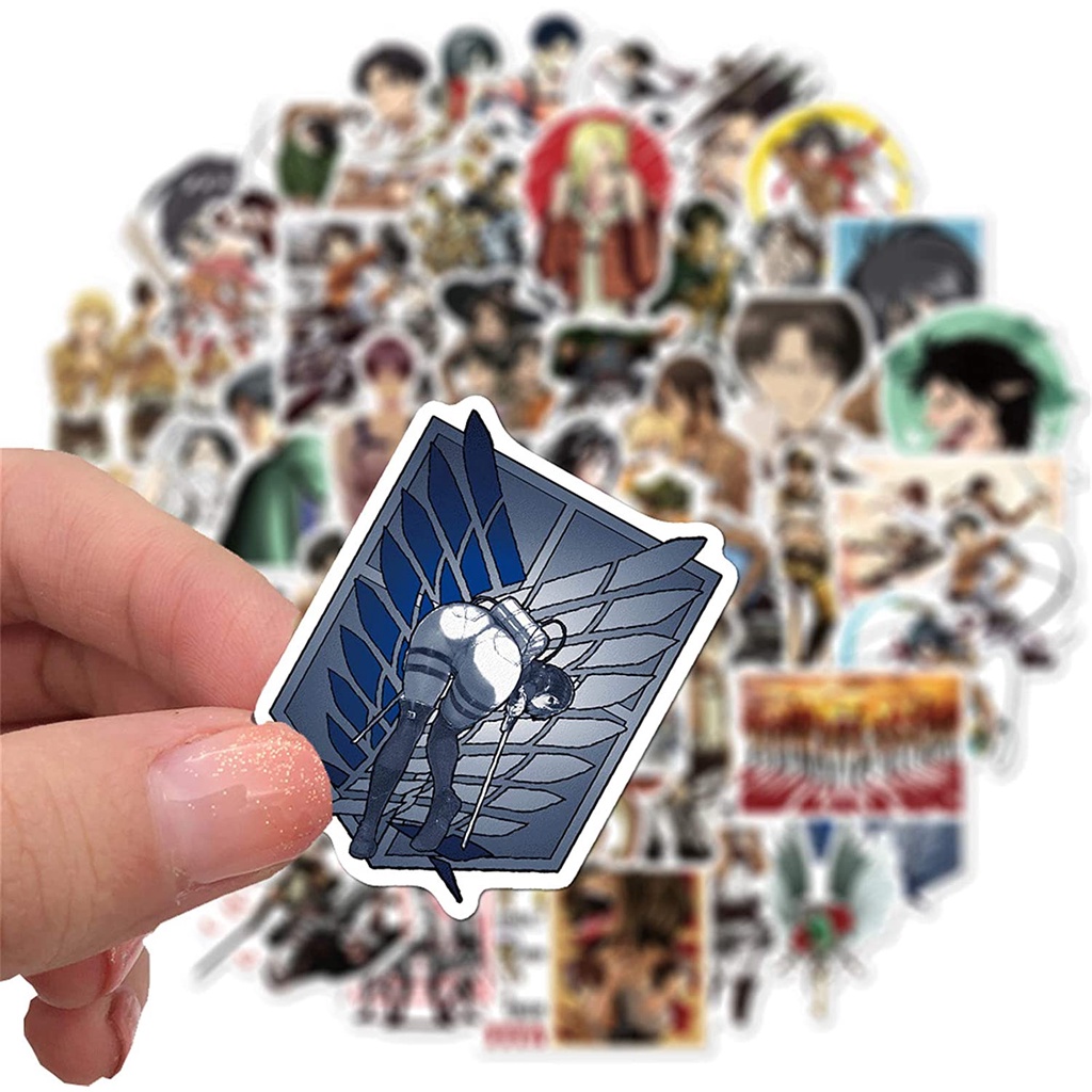 AT012 – Sticker Stiker Anime Attack on Titan / Shingeki no Kyojin  AOT