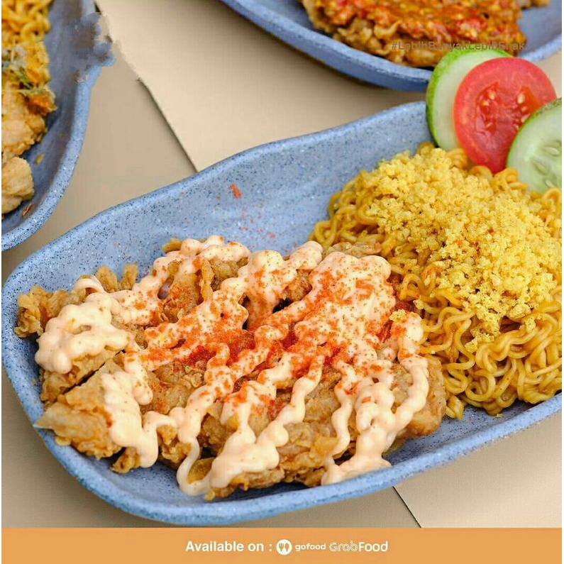 

Paket Indomie Goreng Ayam Mayo