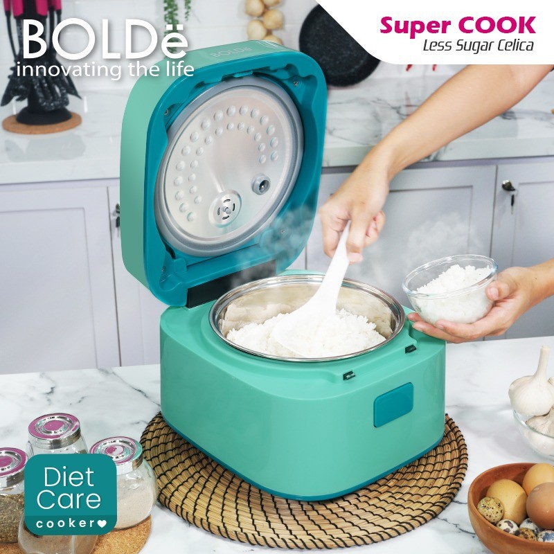 Jual BOLDe Super Cook Less Sugar Celica / Rice Cooker Diet Rendah Gula
