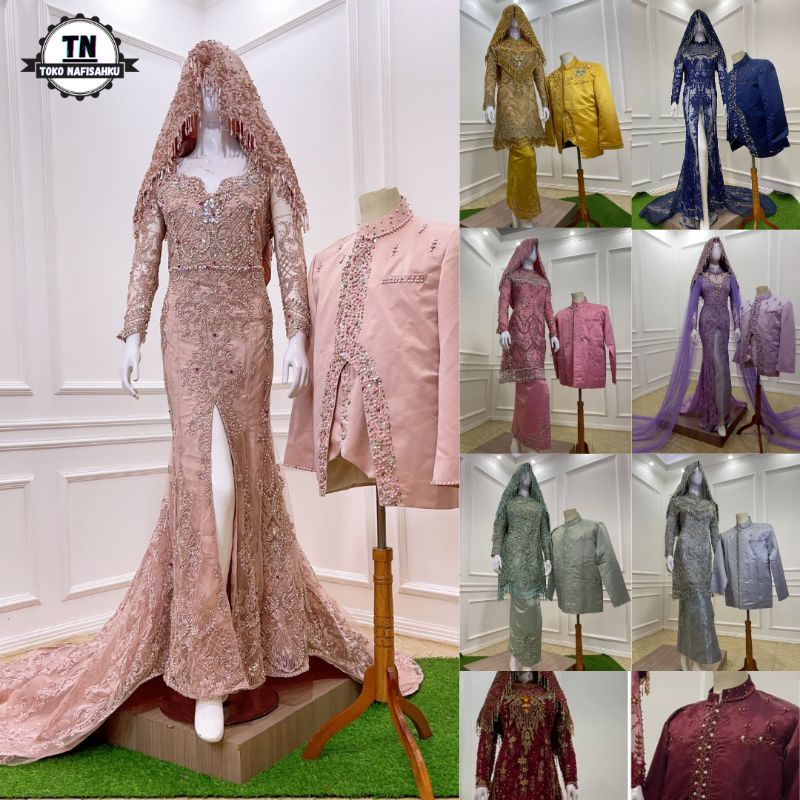 kebaya pengantin koto gadang | gaun pengantin koto gadang | baju akad nikah | kebaya koto gadang