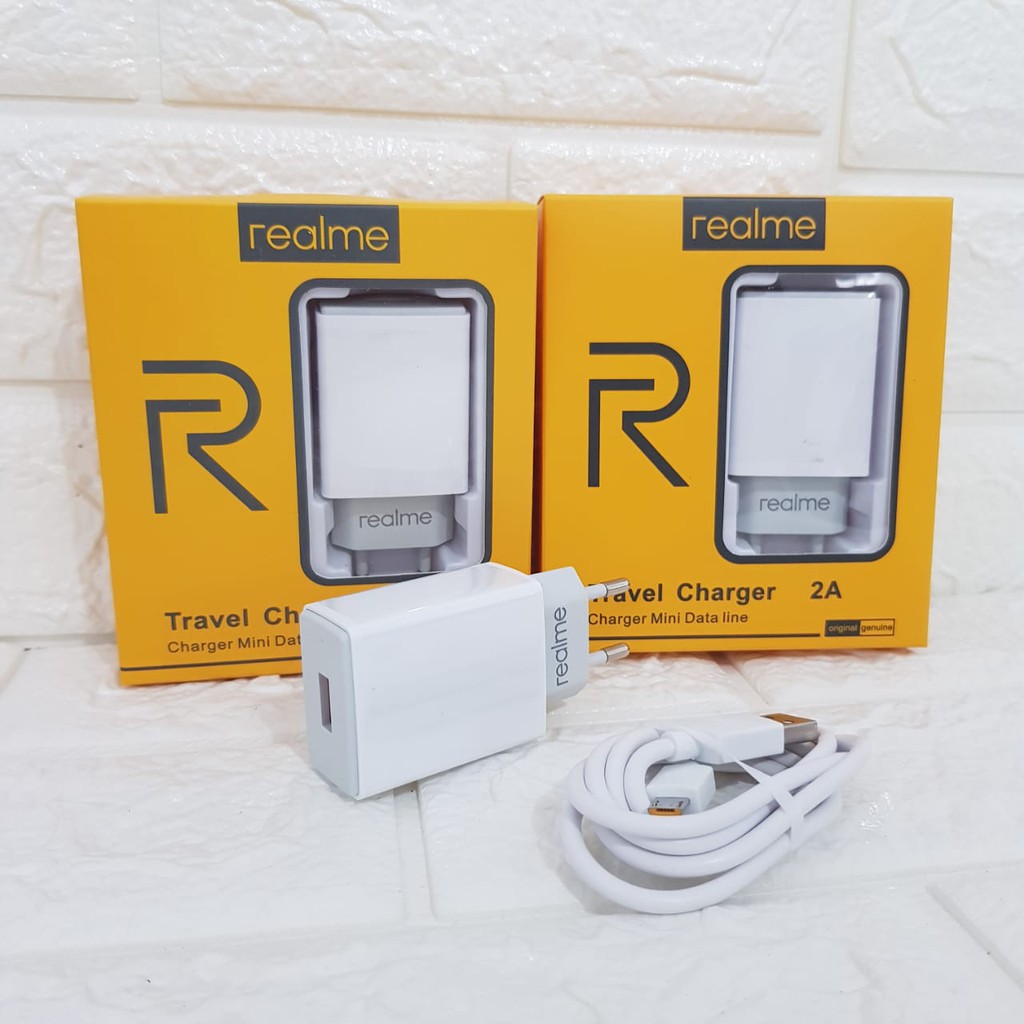 Charger Realme Original 2Ampere Flash Charging [Qtop.id]