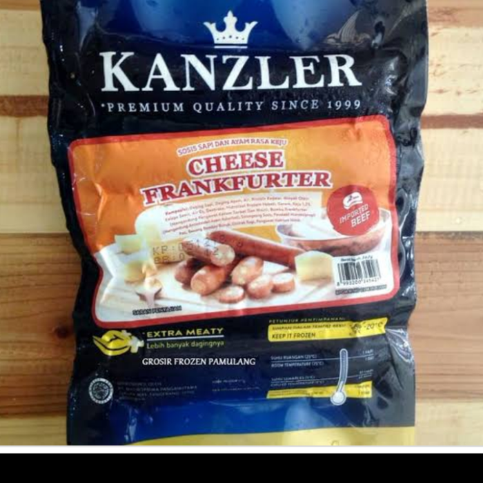 

kanzler chees frankfukter 500 gr