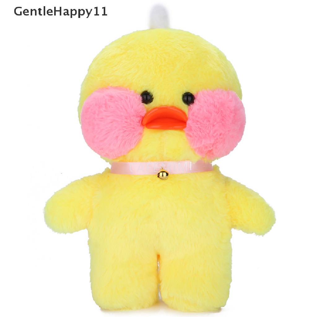 Gentlehappy LaLafanfan Bantal Boneka Bebek Kuning 30cm Bahan Plush Untuk Hadiah Anak