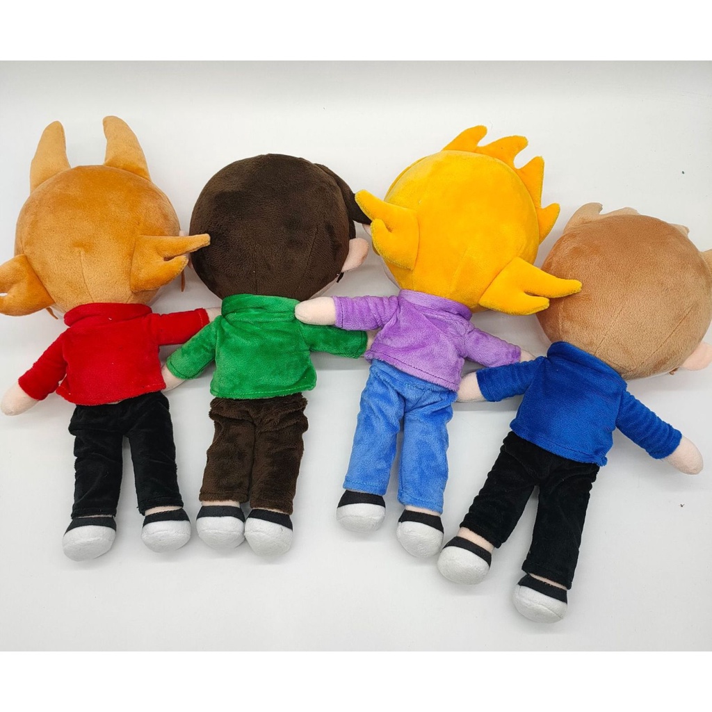 Mainan Boneka Stuffed Plush Kartun Eddsworld 38cm Untuk Dekorasi Rumah / Indoor