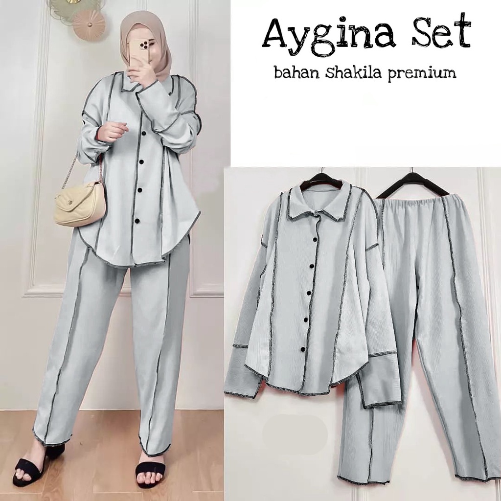 FASHION MUSLIMAH SETELAN AYGINA DMR