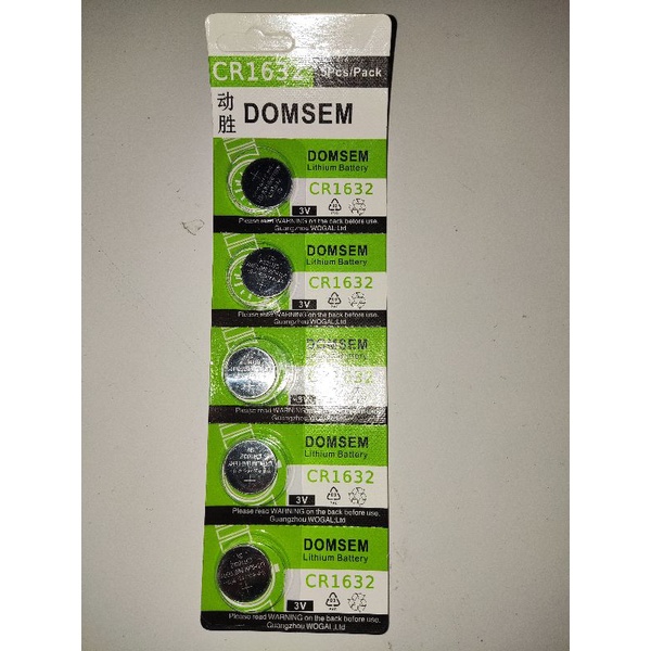 Battery cr1632 vinnic domsem original | cr 1632 | BATEREI CR1632 VINNIC