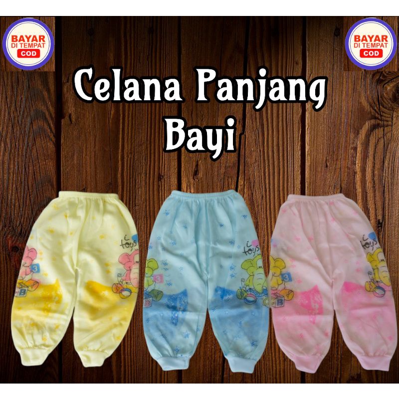 12 Pcs Celana panjang bayi ( 1 Lusin ) Murah Lusinan lebih murah 1lusin