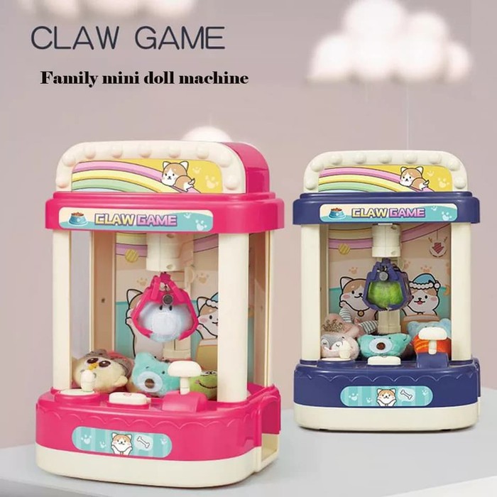 Jual Mainan Mesin Tangkap Boneka Claw Game Machine Capit Boneka