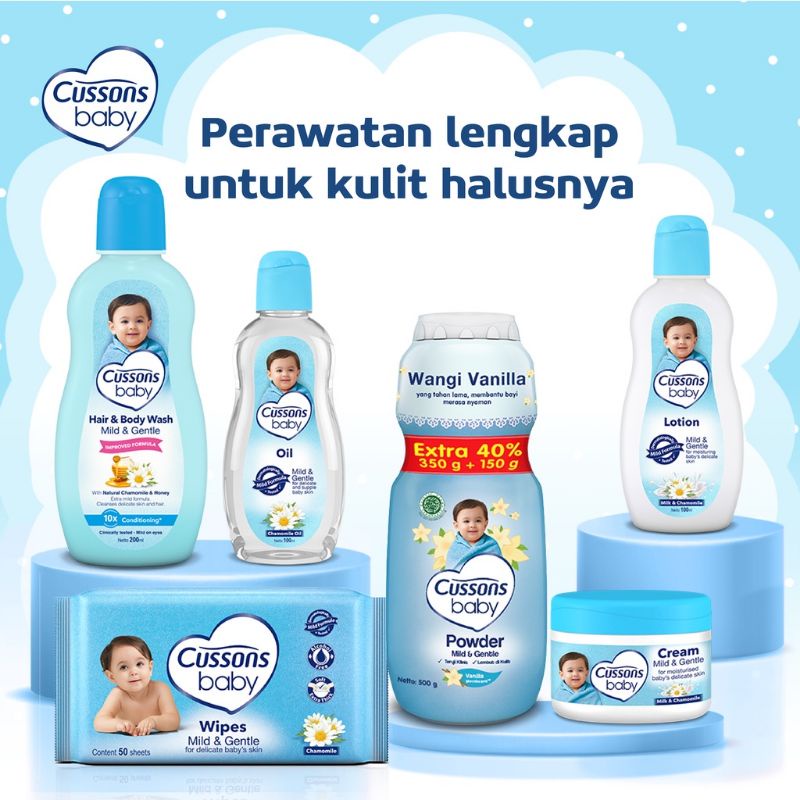 Cusson baby gift set box isi 6in/kado buat bayi newborn