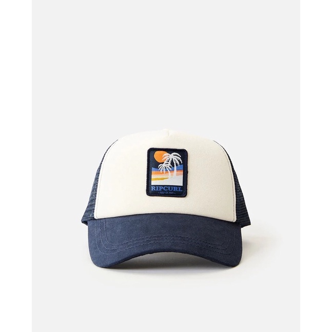 Topi ripcurl sunset waves trucker