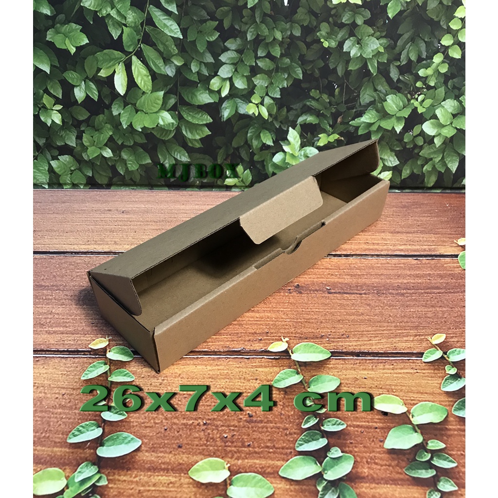 

KARDUS UK. 26x7x4 CM........DIE CUT KOTAK KARTON UNTUK PACKING SOUVENIR - DLL- MODEL BOX PIZZA