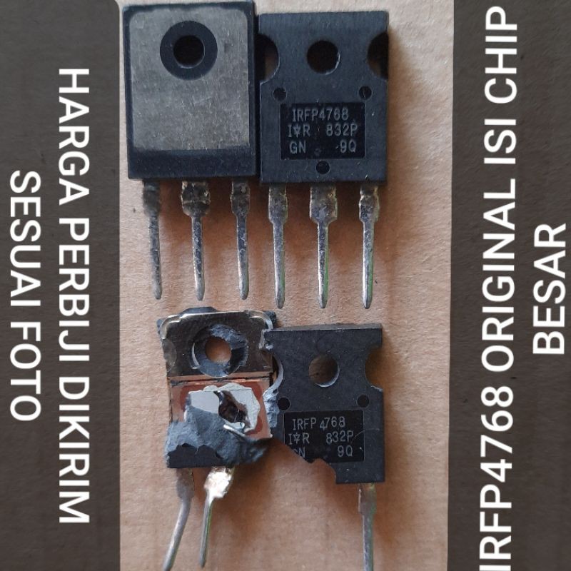 MOSFET FET IRFP4768 IRFP 4768 93A 250B 520W SPEK JAUH DIATAS IRFP4227 IRFP260