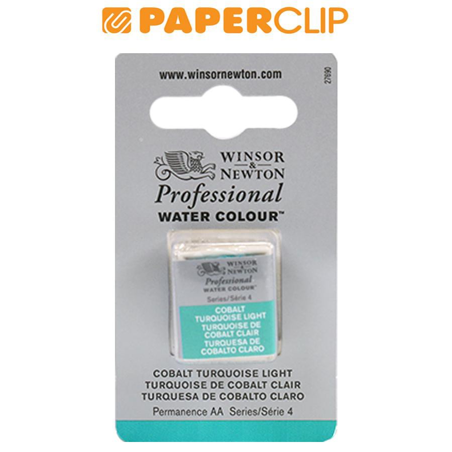 

PROFESSIONAL HALF PAN WINSOR & NEWTON S4 0101191CWC COBALT TURQUOISE LIGHT