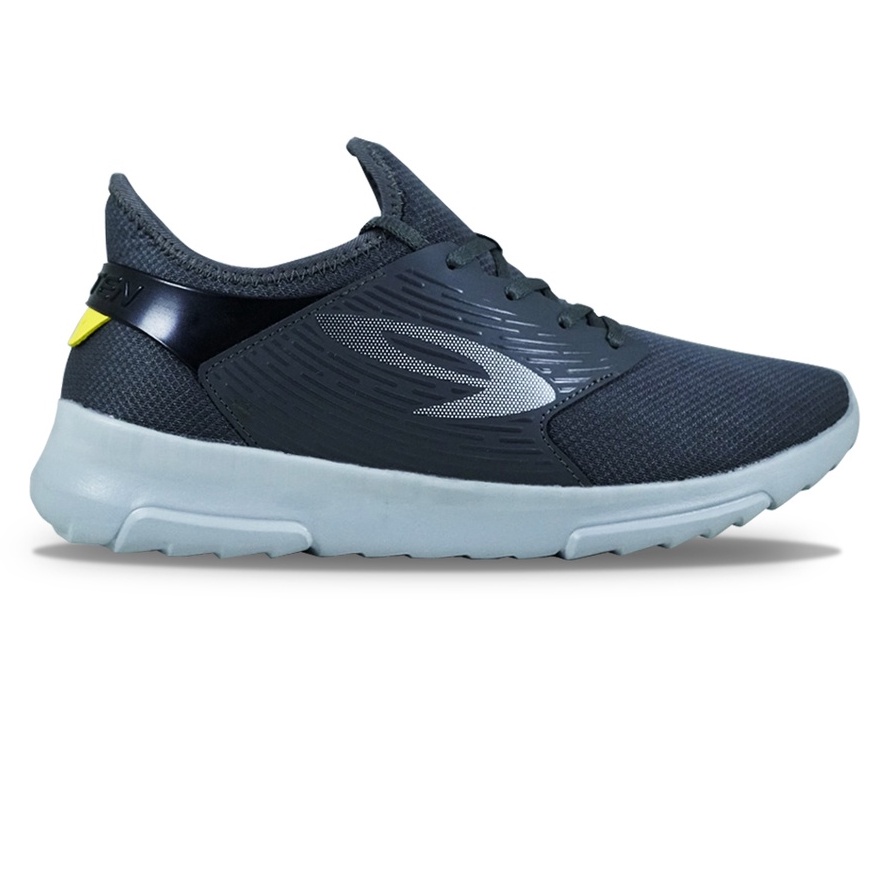 Sepatu 910Nineten Kiva – Abu/Kuning Original