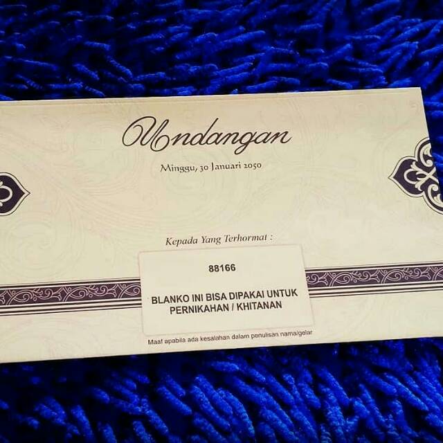 Undangan pernikahan Erba 88166