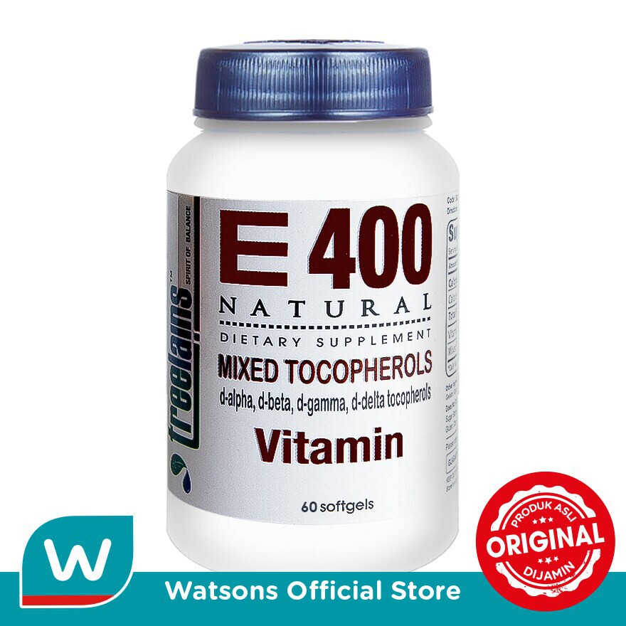 Treelains Vitamin.E 400iu 60s