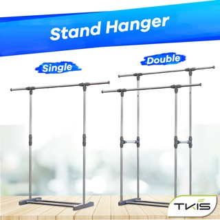 TKIS Stand  Hanger Single Rak Baju  stainless Dekorasi  Rumah 