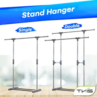 TKIS Stand Hanger Single Rak Baju stainless Dekorasi Rumah Tangga