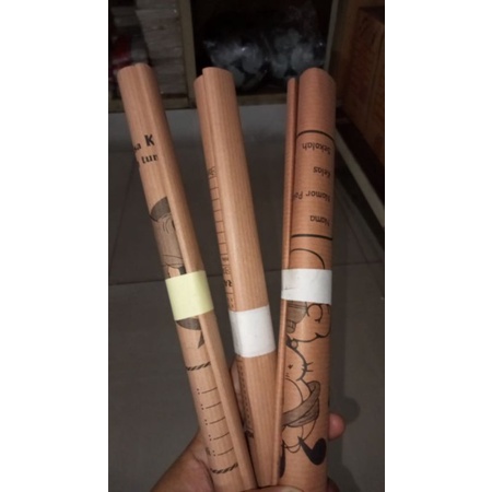

sampul kertas coklat bergambar ukuran kwarto