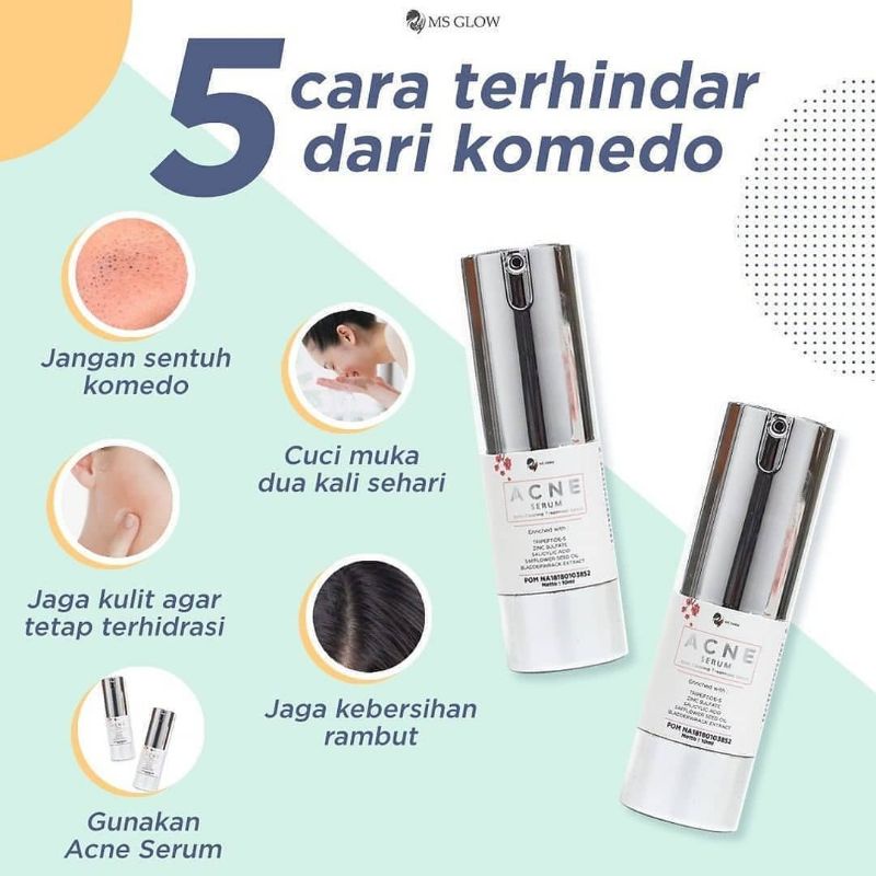 serum ampuh untuk mengatasi jerawat,beruntusan,komedo dan kulit berminyak