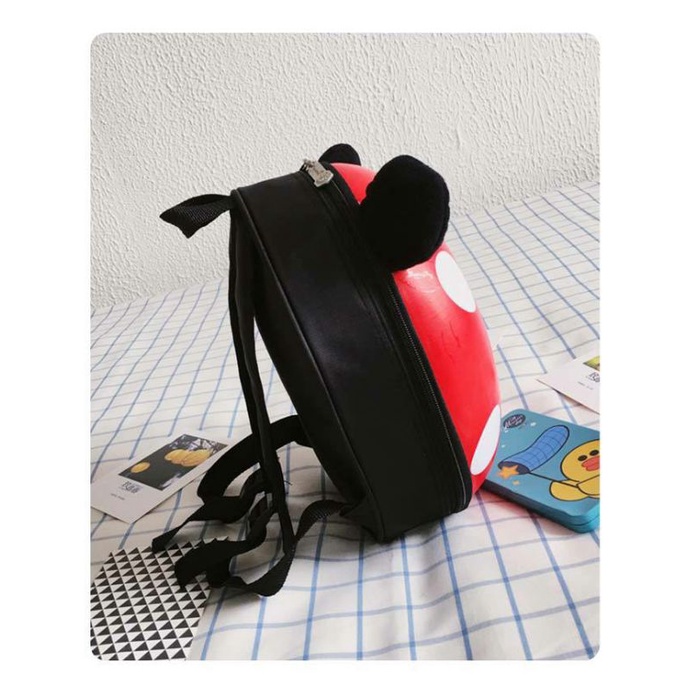 New-Tas Anak Sekolah / Fashion Paud / TK Hardcase Mickey Polkadot