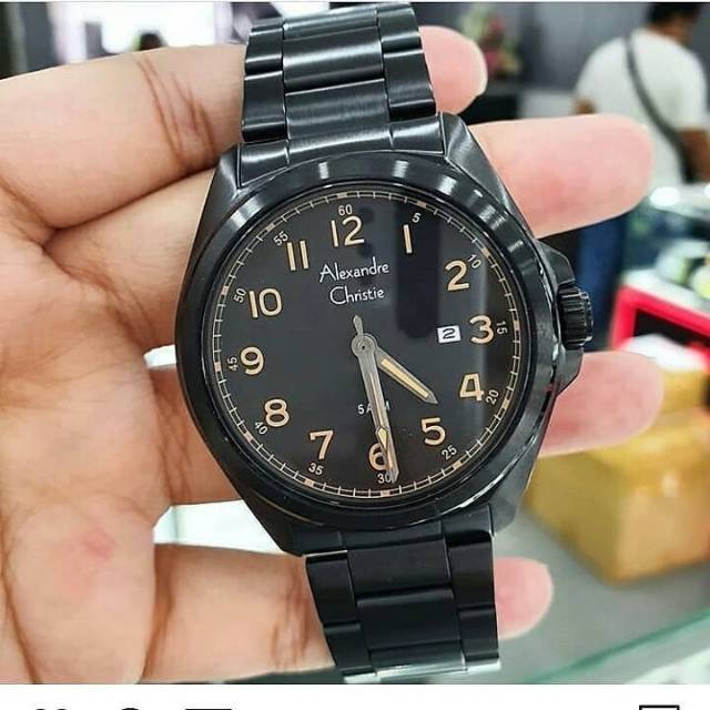 JAM TANGAN ALEXANDRE CHRISTIE COWOK AC 6540 ORIGINAL