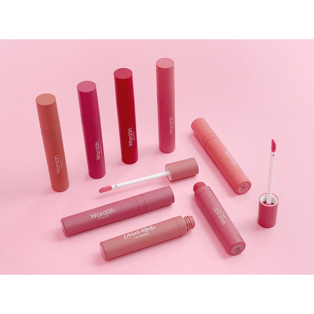 Wardah Colorfit Velvet Matte/Lipstik/Lip Matte