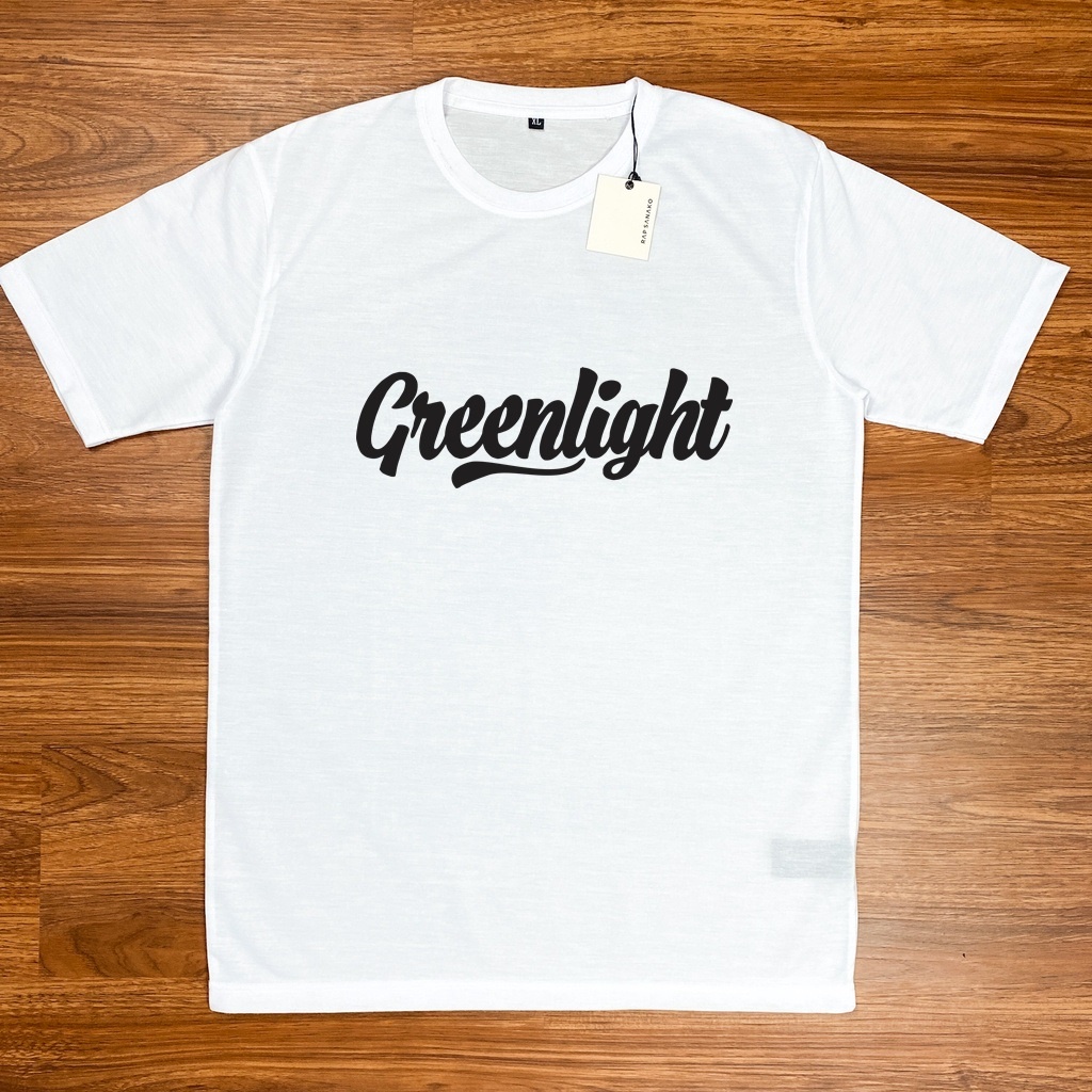 BAJU KAOS PRIA GREENLIGHT T-SHIRT TERLARIS TERBARU LENGAN PENDEK GRENLET