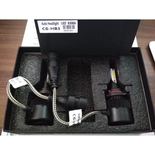 Promo  LED HEADLIGHT HB 3 9005 BLACK SERIES HB 3 ULTRA BRIGHT C6 36WATT LED