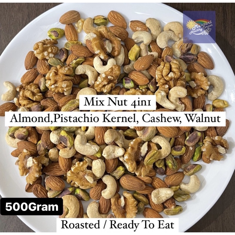 

ROYAL MIX NUT ROASTED 500gr || Kacang Mix Panggang 500Gram