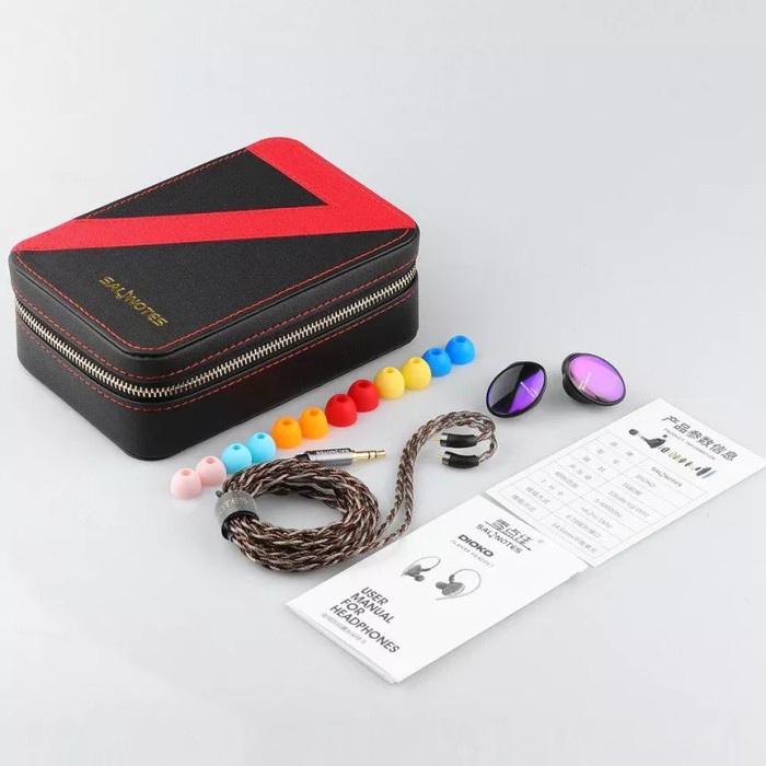 7HZ x Crinacle Salnotes Dioko Planar Driver In Ear Monitor Earphone