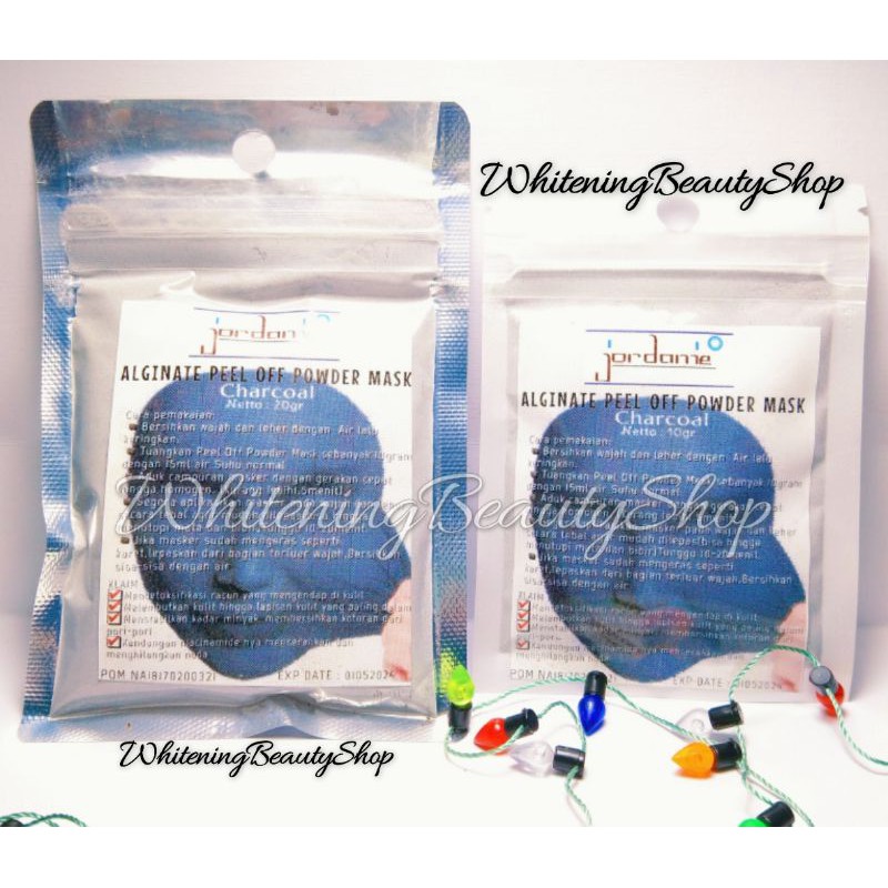 RUBBER MASK BY JORDANIE PEEL OFF MASK REPACK 10GRAM BPOM DAN HALAL MASKER PEEL OFF MURAH