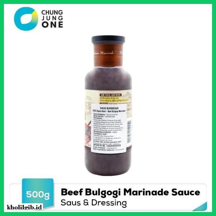 

gnidderdsaus- chung jung one - beef bulgogi marinade sauce 500 gr -asliiiiii.